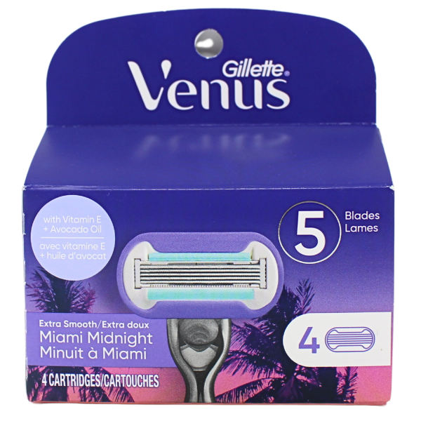 Gillette Venus 4Cart Extra Smooth Miami At Midnight